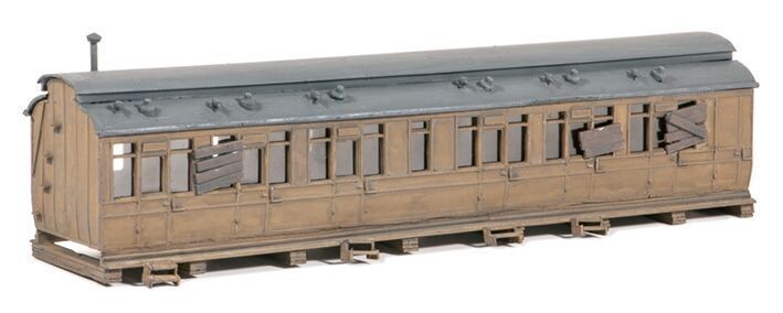 Ratio 519 Large Grounded Mess Van/Store Kit OO/HO Gauge