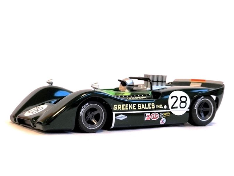 Thunderslot McLaren M6B Can-Am Dick Brown No.28 Bridgehampton 68 CA00308S-W Slot Car