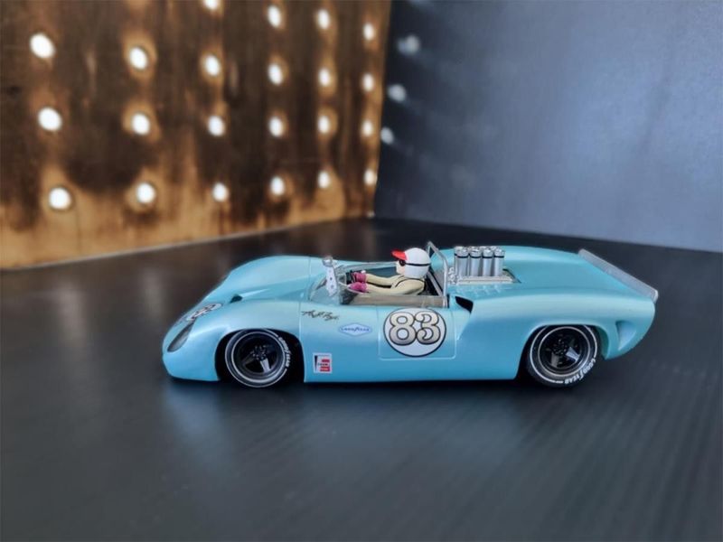 Thunderslot Lola T70 MkIII No.83 Nassau Classic Race 1966 Foyt CA00207S-W Slot Car