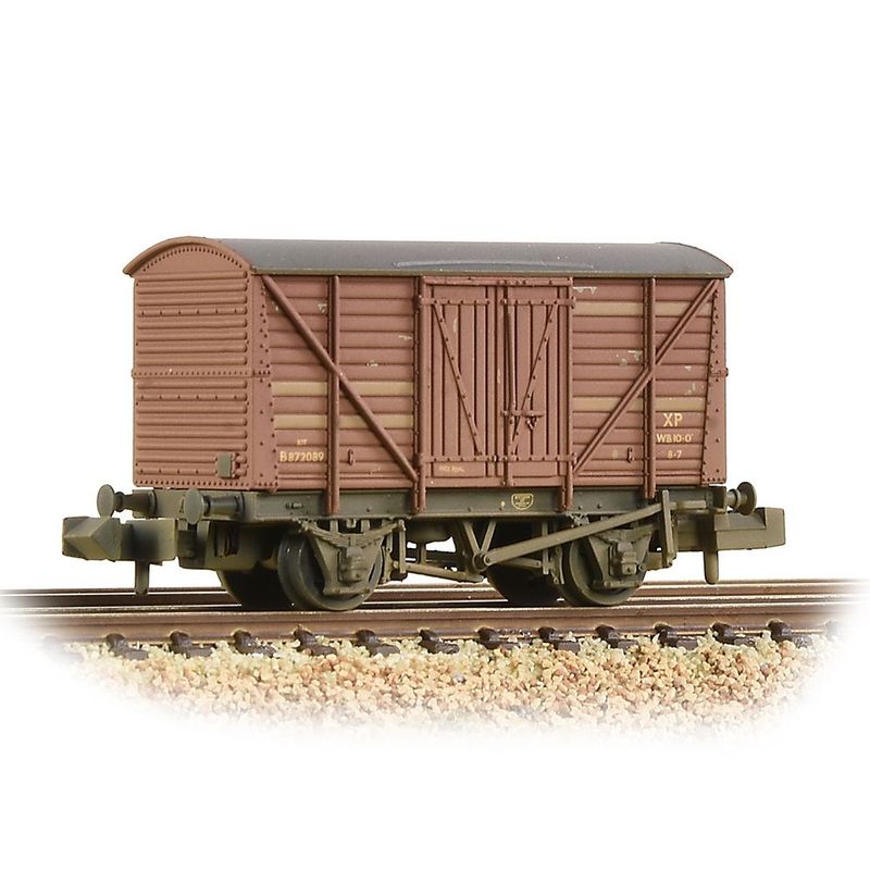 Graham Farish 373-728 BR 10T Insulated Ale Van BR Bauxite (Early) [W] N Gauge