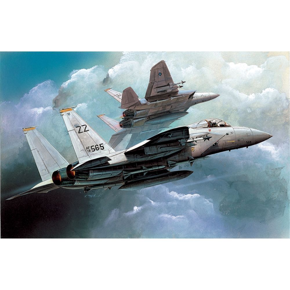 Academy 12609 F-15C Eagle 1:144 Scale Plastic Model Kit