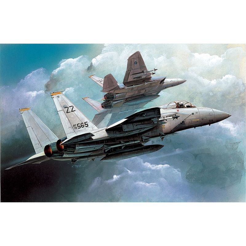 Academy 12609 F-15C Eagle 1:144 Scale Plastic Model Kit