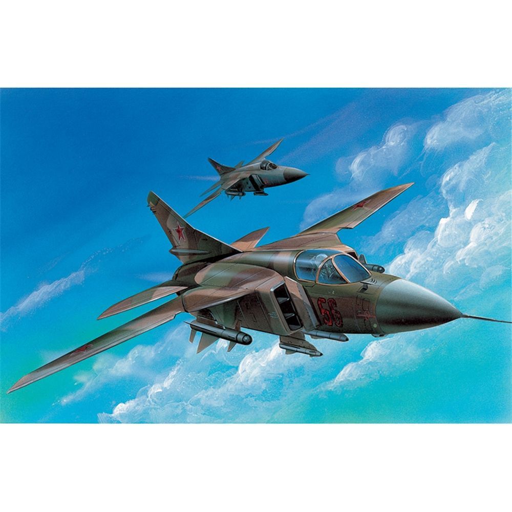 Academy 12614 MiG-23 Flogger 1:144 Scale Plastic Model Kit
