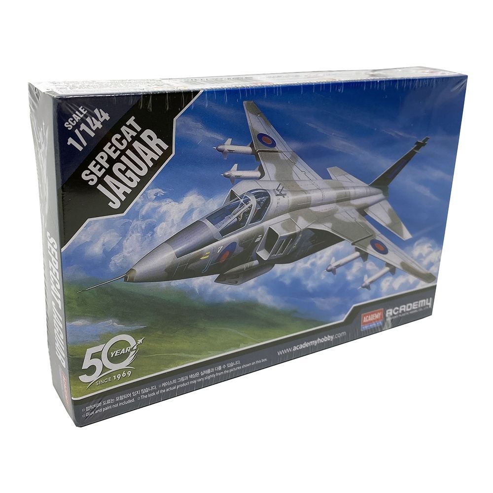 Academy 12606 Sepecat Jaguar 1:144 Scale Plastic Model Kit