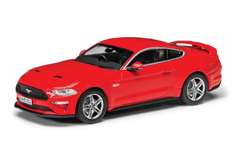 Corgi VA15503 Ford Mustang Mk6 GT Fastback, Race Red Diecast Model