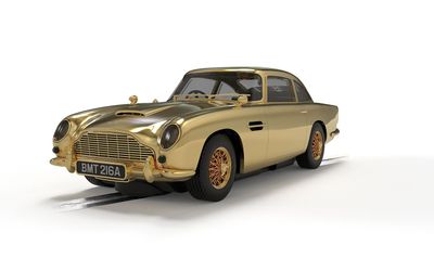Scalextric C4550A James Bond Aston Martin DB5 - Goldfinger - 60th Anniversary Gold Edition