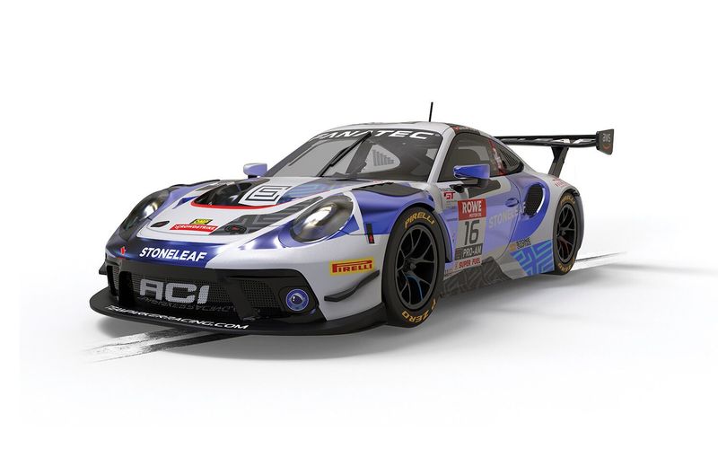 Scalextric C4522 Porsche 911 GT3 R - ACI Motorsports 2023 Slot Car