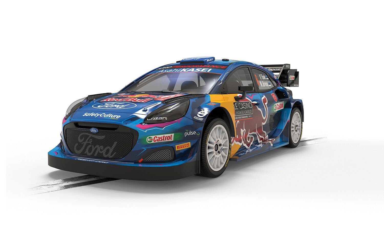 Scalextric C4501 Ford Puma Rally1 - Monte Carlo 2023 - Tanak/Jarveoja Slot Car