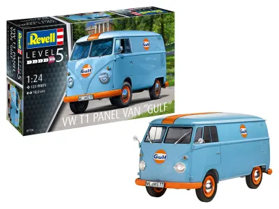 Revell 07726 VW T1 panel van "Gulf" 1:24 Scale Plastic Model Kit