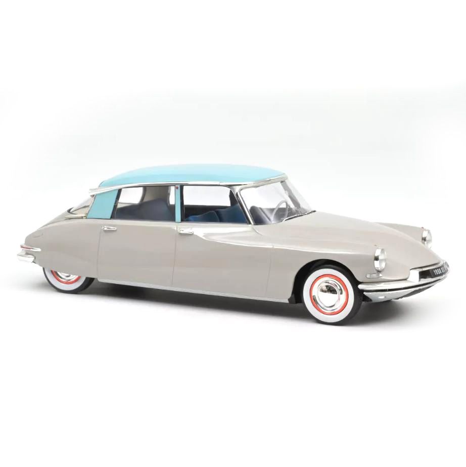 Norev 181763 1956 Citroen DS 19 - Rose Grey 1:18 Scale Diecast Model