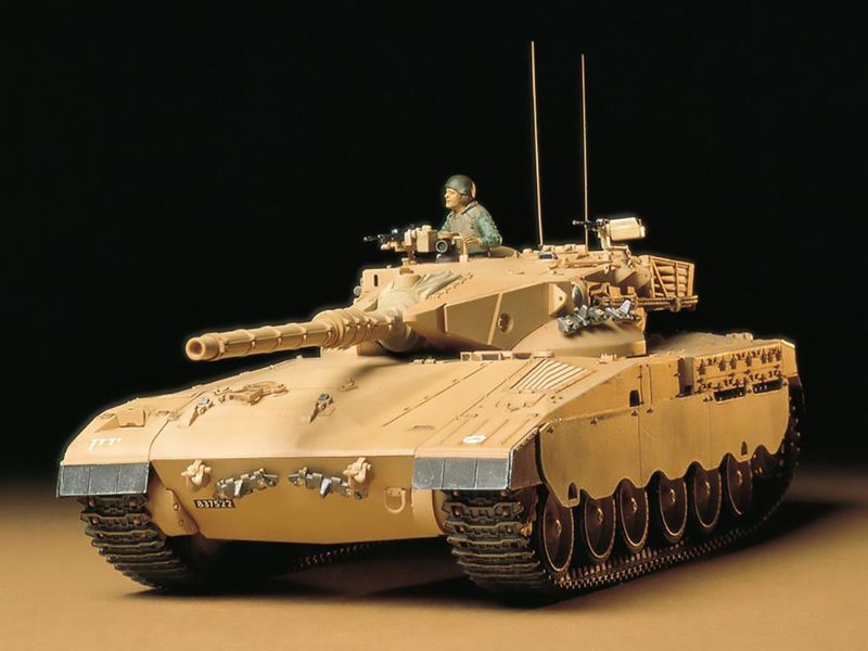 Tamiya 35127 Israeli Merkava Mbt Kit 1:35 Scale Plastic Model Kit
