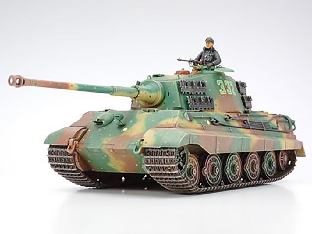 Tamiya 35164 King Tiger "Production Turret" 1:35 Scale Plastic Model Kit