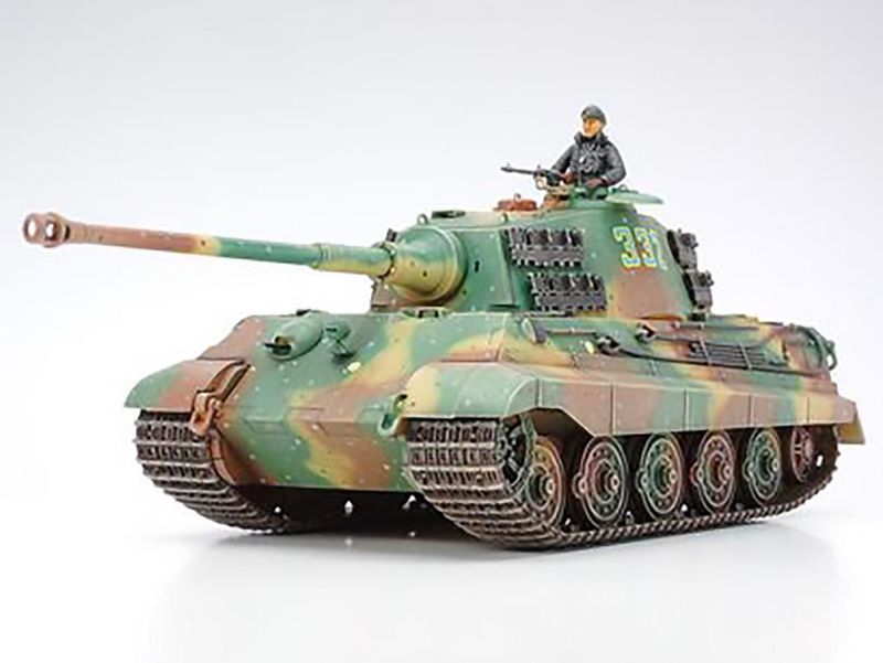 Tamiya 35164 King Tiger "Production Turret" 1:35 Scale Plastic Model Kit
