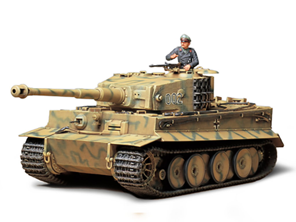 Tamiya 35194 German Tiger I Mid Production Tank 1:35 Scale Plastic Model Kit