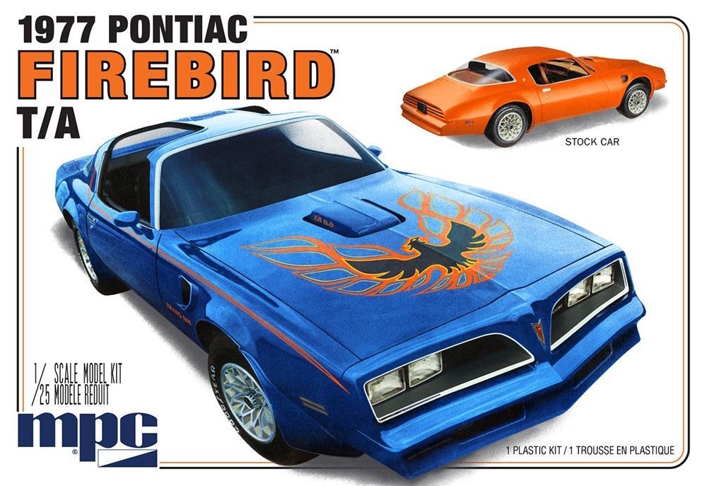 MPC 916M 1977 Pontiac Firebird T/A 1:25 Scale Plastic Model Kit