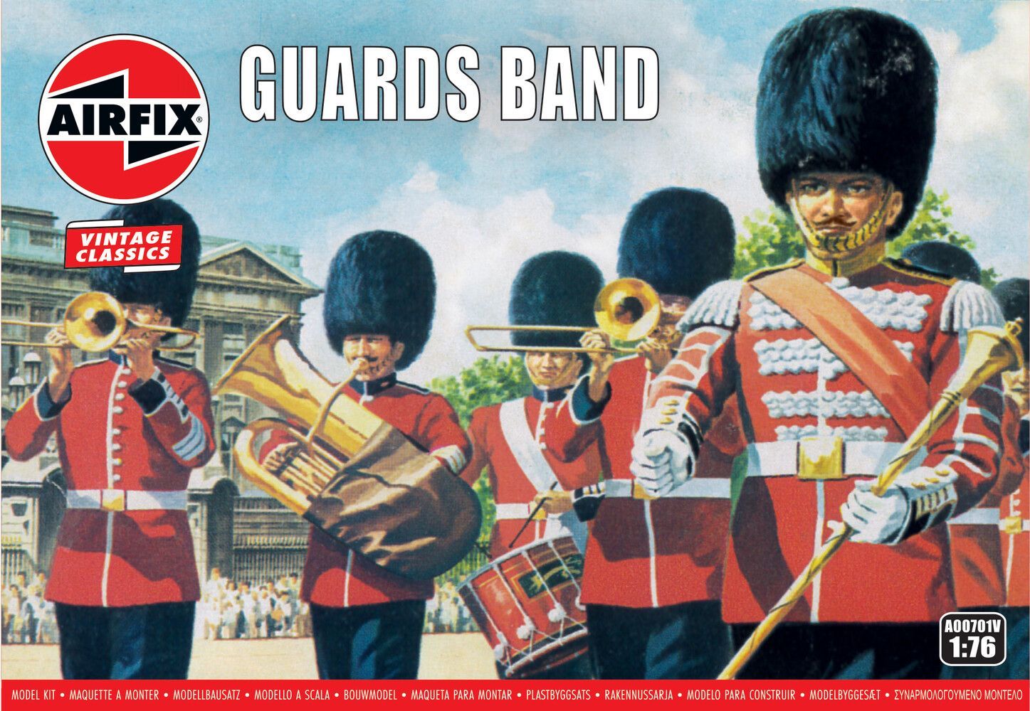 Airfix A00701V Guards Band 1:76 Scale Plastic Model Military Figures