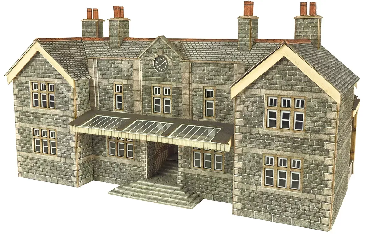 Metcalfe PN920 N Scale Mainline Station Booking Hall Card Kit
