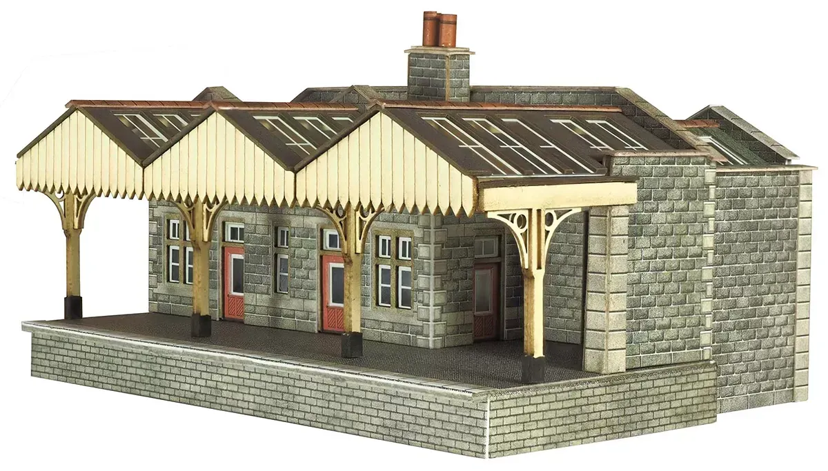 Metcalfe PN921 N Scale Parcel Offices Card Kit