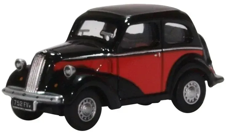 Oxford Diecast Ford Popular Red/black (76FP006) 1:76 (OO) Scale Model