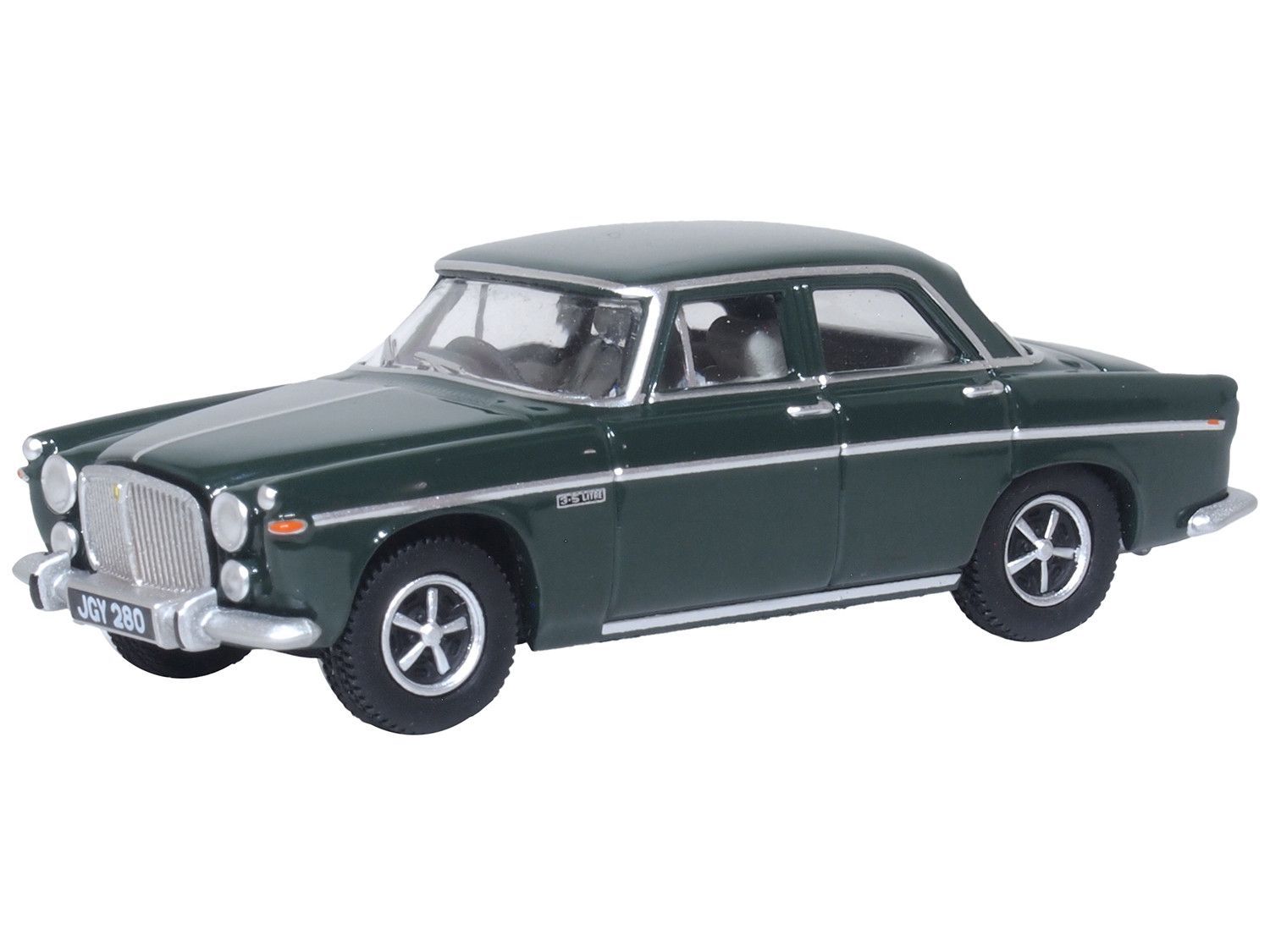 Oxford Diecast Rover P5B Arden Green HRH The Queen  (76RP5001) 1:76 (OO) Scale Model