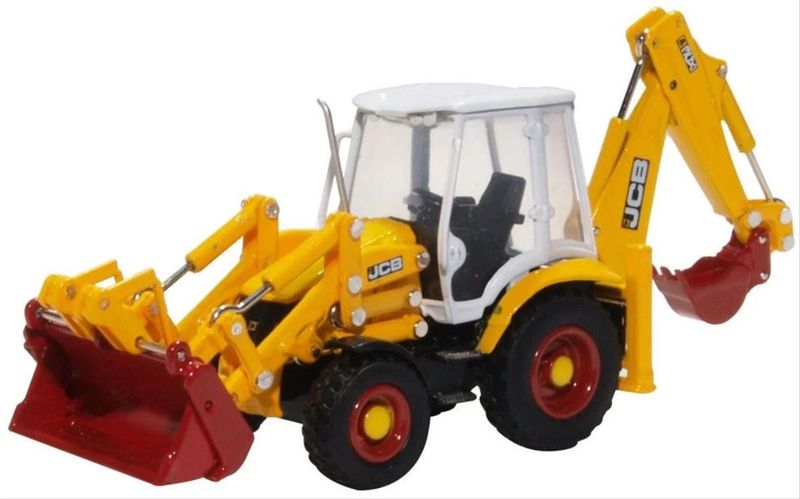 Oxford Diecast JCB 3CX Eco Backhoe Loader 70th Anniversary (763CX003) 1:76 (OO) Scale Model