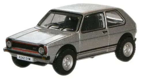 Oxford Diecast Oxford Diecast Silver VW Golf Gti (76GF004) 1:76 (OO) Scale Model