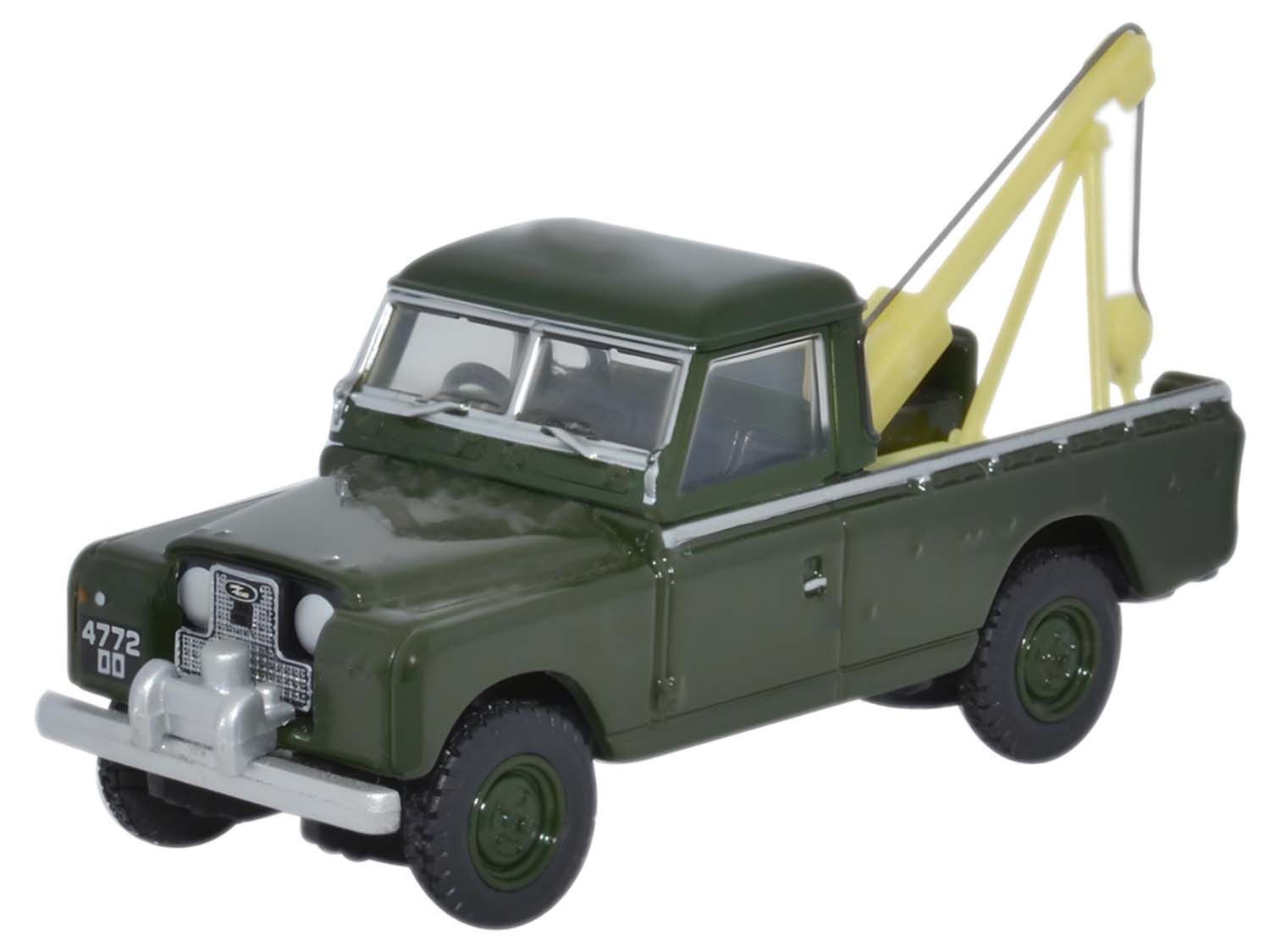 Oxford Diecast Land Rover Series II Tow Truck Bronze Green (76LAN2009) 1:76 (OO) Scale Model