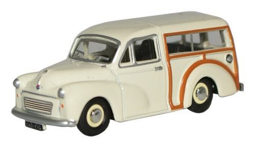 Oxford Diecast Morris Minor Traveller Old English White (76MMT001) 1:76 (OO) Scale Model