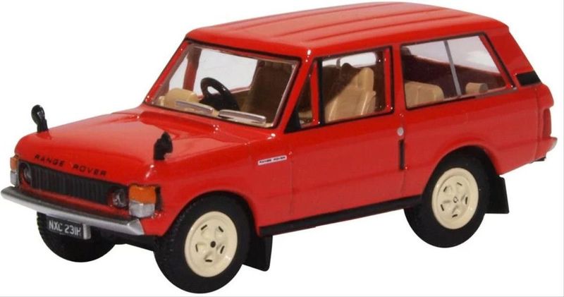 Oxford Diecast Range Rover Classic Masai Red (76RCL003) 1:76 (OO) Scale Model
