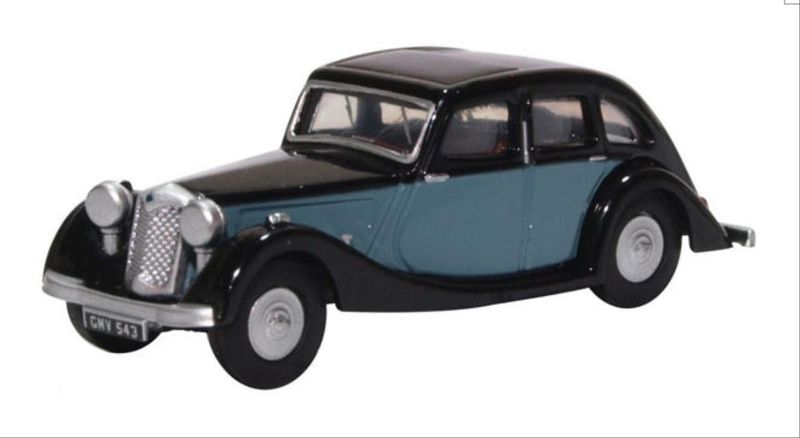 Oxford Diecast Riley Kestrel Blue/Black (76RK005) 1:76 (OO) Scale Model