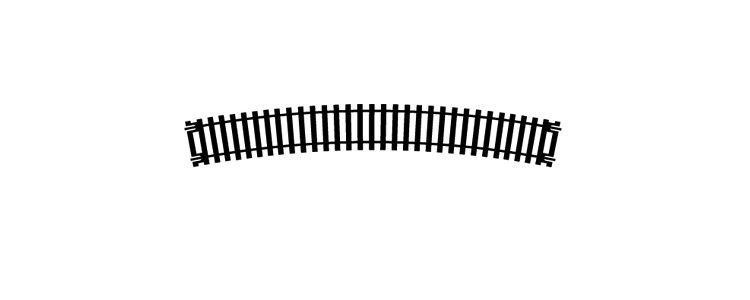 Hornby R8261 Curve - 4th Radius Track OO/HO Gauge