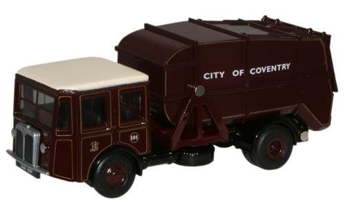 Oxford Diecast Shelvoke & Drewry Dustcart Coventry (76SD004) 1:76 (OO) Scale Model