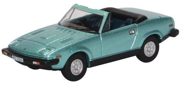 Oxford Diecast Triumph TR7 Convertible Persian Aqua Metallic (76TR7002) 1:76 (OO) Scale Model