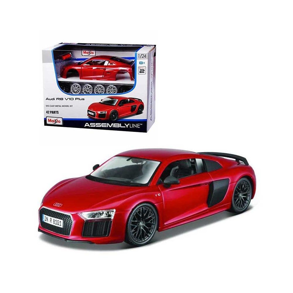 Maisto 39510 Audi R8 Assembly Line 1:24 Scale Car Diecast Kit