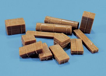 Modelscene by Peco 5086 Parcels 6 pcs OO/HO Gauge