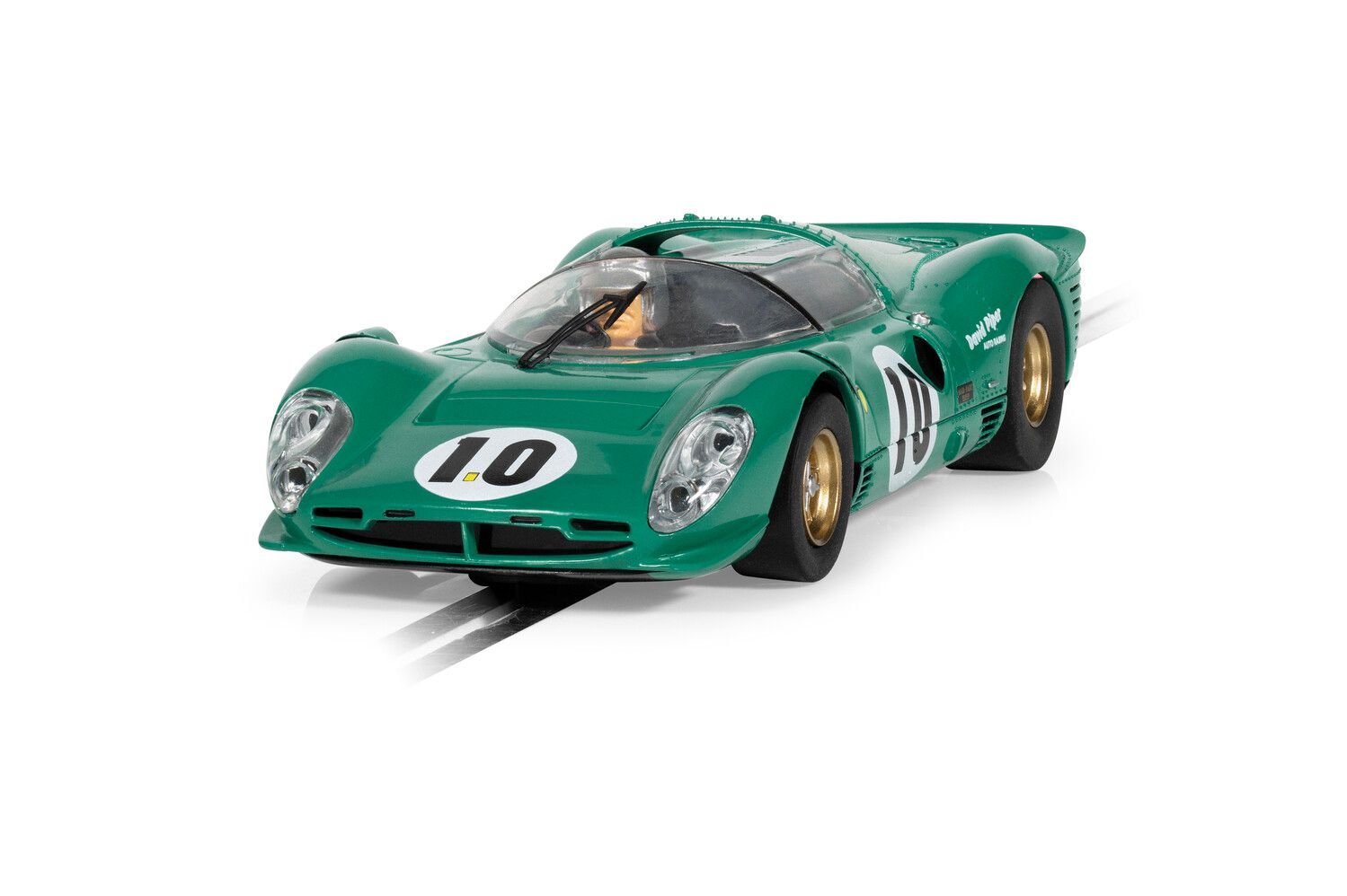 Scalextric C4491 330 P4 - Green - David Piper Slot Car
