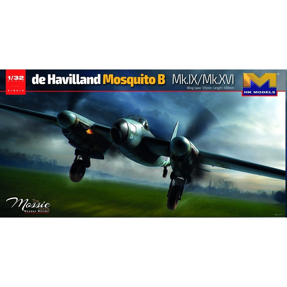 HK Models 01E16 Mosquito B Mk IX/XVI RAF 1:32 Scale Plastic Model Kit