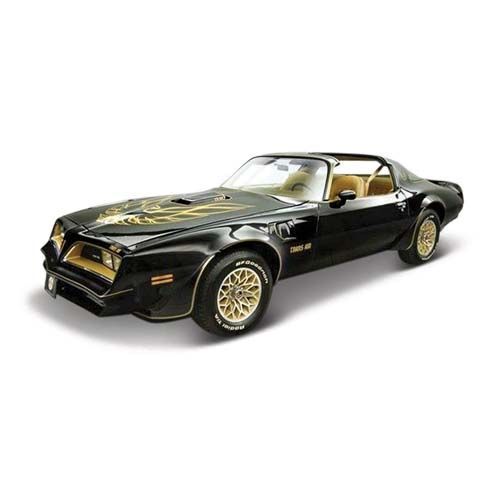 Maisto 31464 1978 Pontiac Firebird Trans-Am Black & Gold 1:18 Scale Diecast Model