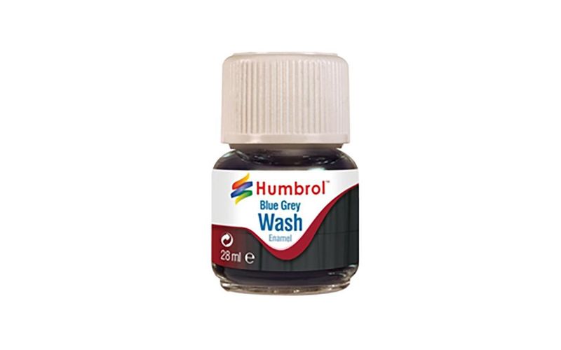 Humbrol AV0206 28ml Enamel Wash - Blue Grey