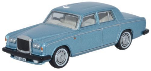 Oxford Diecast Bentley T2 Saloon Caribbean Blue (76BT2001) 1:76 (OO) Scale Model