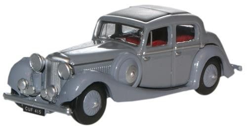 Oxford Diecast Jaguar 2.5 Litre SS Lavendar Grey (76JSS004) 1:76 (OO) Scale Model