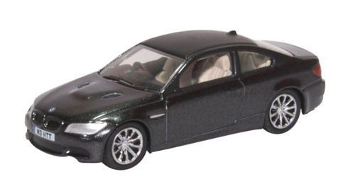Oxford Diecast BMW M3 Coupe E92 Jerez Black (76M3002) 1:76 (OO) Scale Model