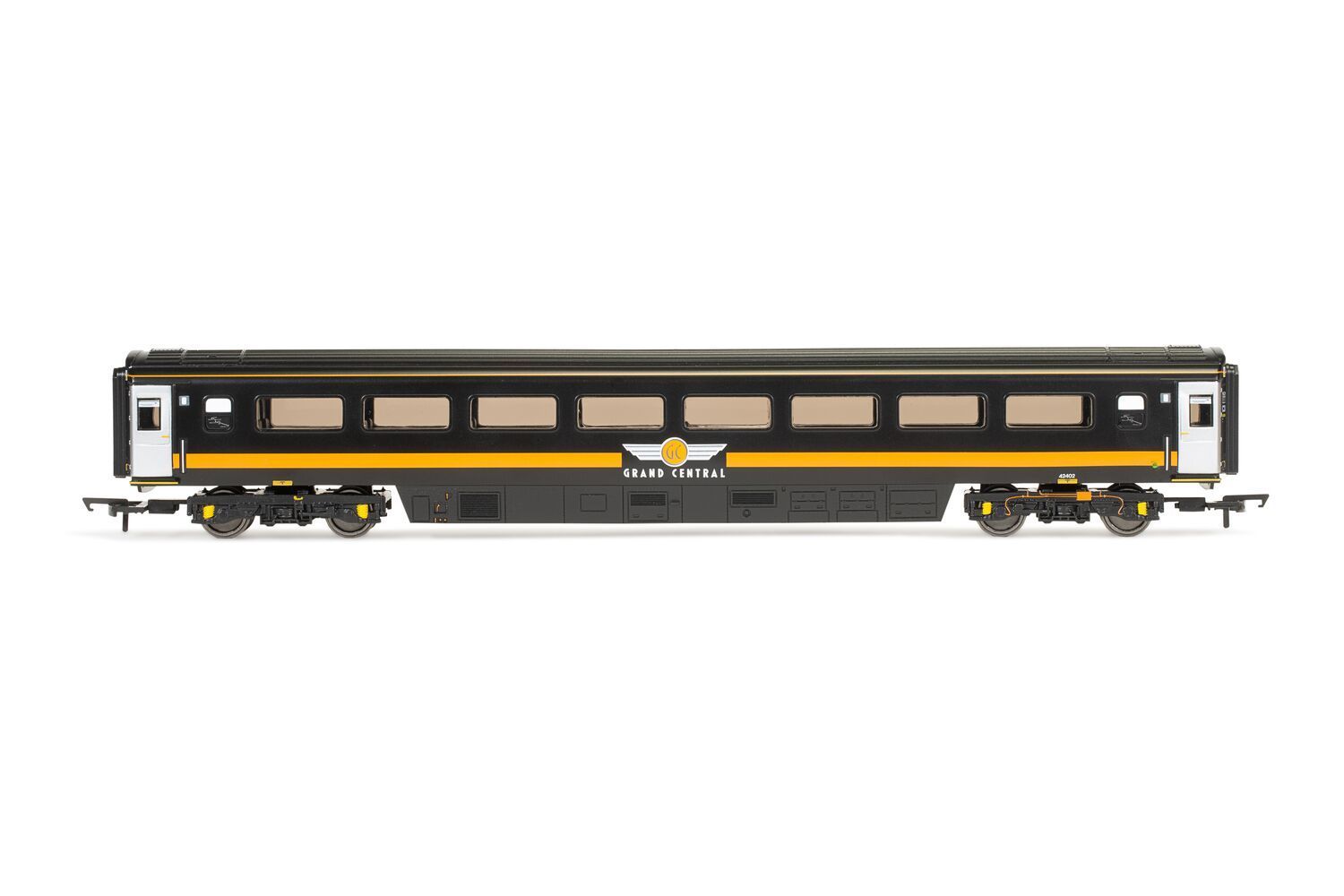 Hornby R40442 RailRoad Grand Central Rail, Mk3 Trailer Standard Open, 42402 - Era 10