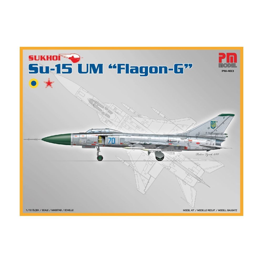 PM Model PM-403 Sukhoi Su-15UM Flagon 1:72 Scale Plastic Model Kit