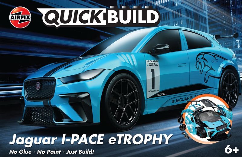 Airfix J6033 QUICKBUILD Jaguar I-PACE eTROPHY