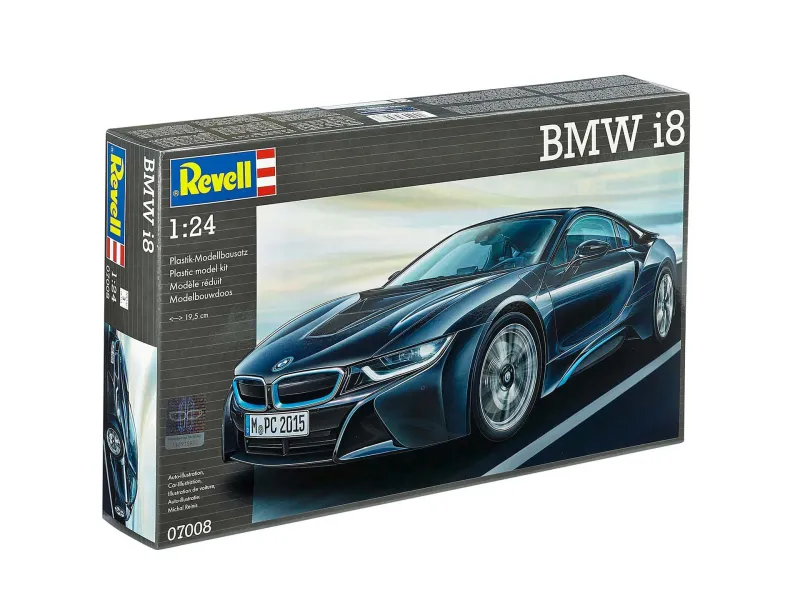 Revell 07008 BMW i8 1:24 Scale Plastic Model Kit