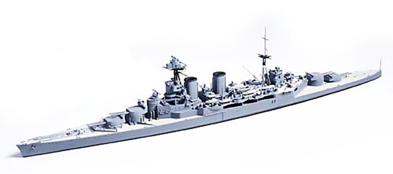 Tamiya 31806 BC Hood & E Class Destroyer 1:700 Scale Plastic Model Kit