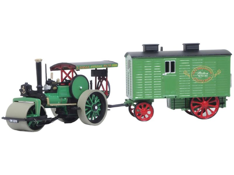 Oxford Diecast Aveling & Porter Road Roller/Living Wagon Fred Dibnah (76APR004) 1:76 (OO) Scale Model