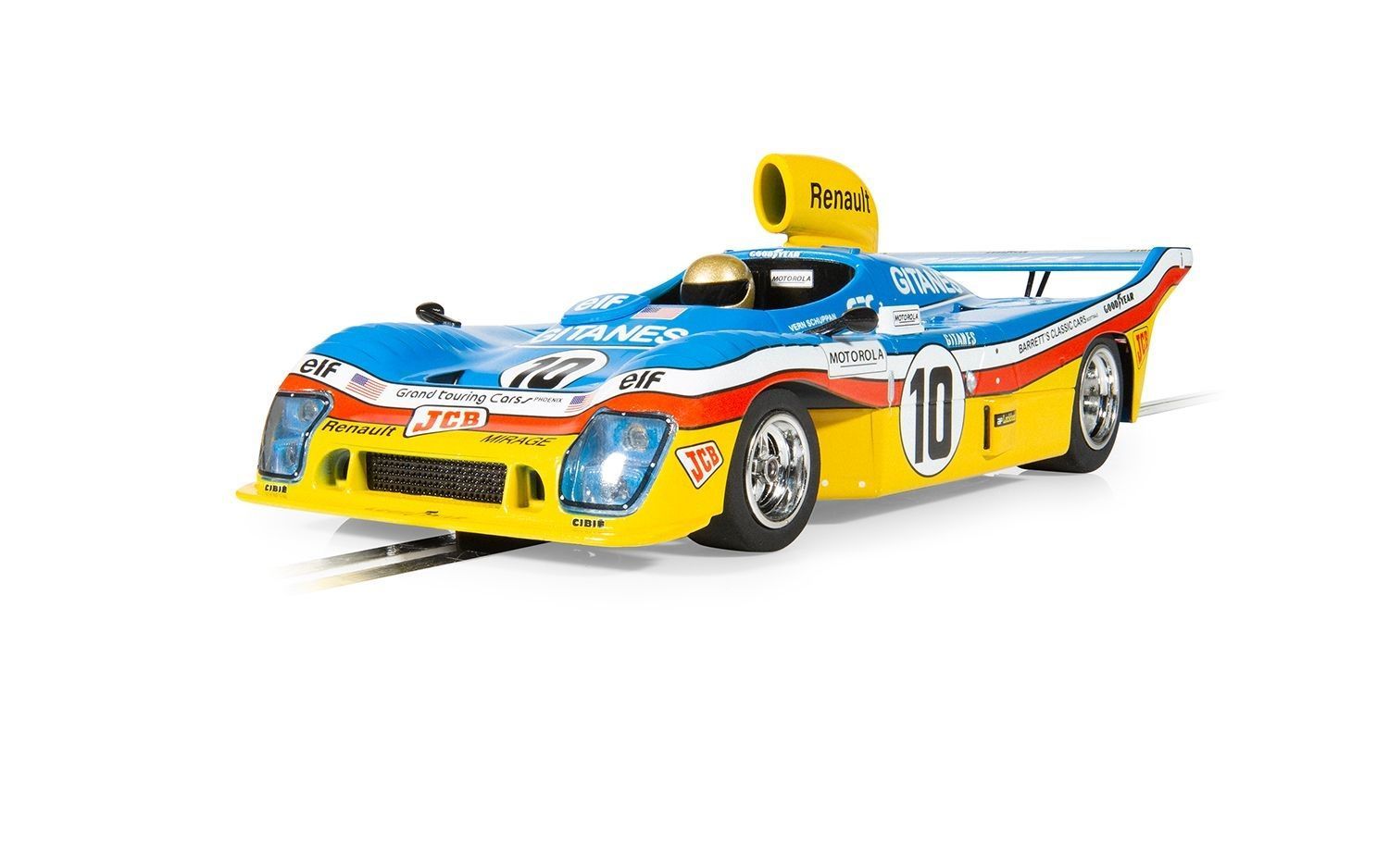 Scalextric C4444 Mirage GR8 - 2nd Lemans 1977 Slot Car
