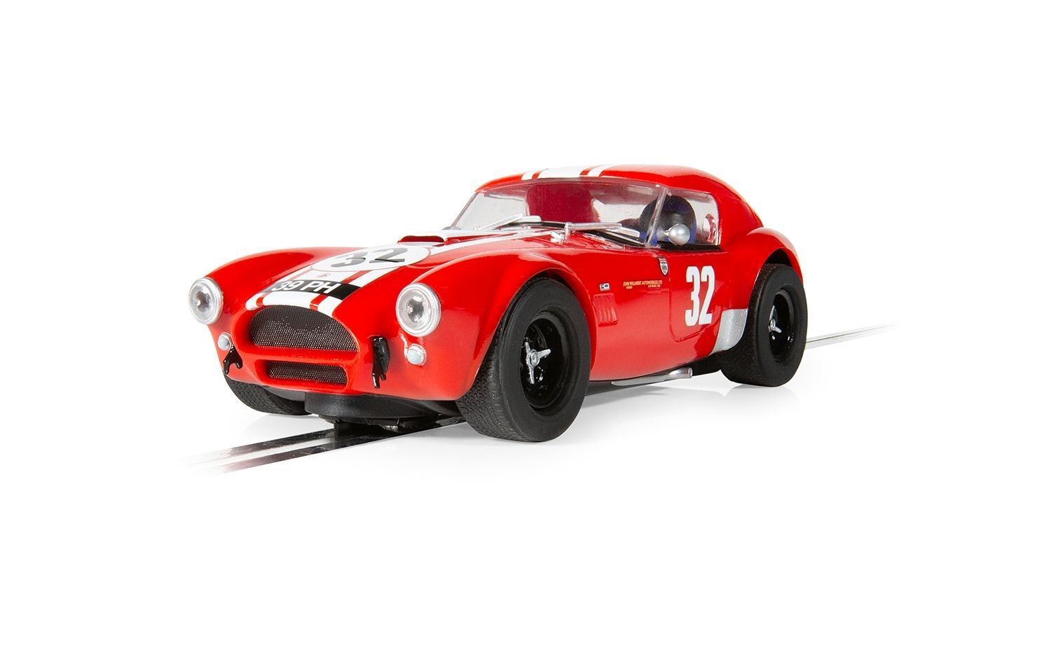 Scalextric C4528 Shelby Cobra 289 - Red - 39PH  Slot Car